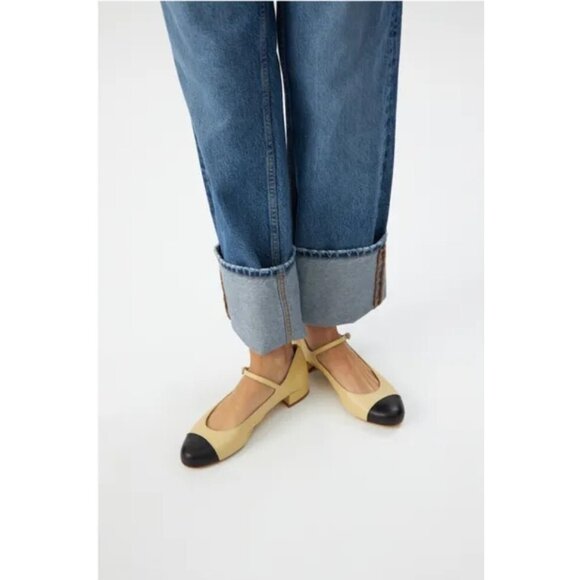 Pretty Ballerinas Leather ballet flats Mary Jane heel Size EU 40/US 10 - Picture 14 of 16